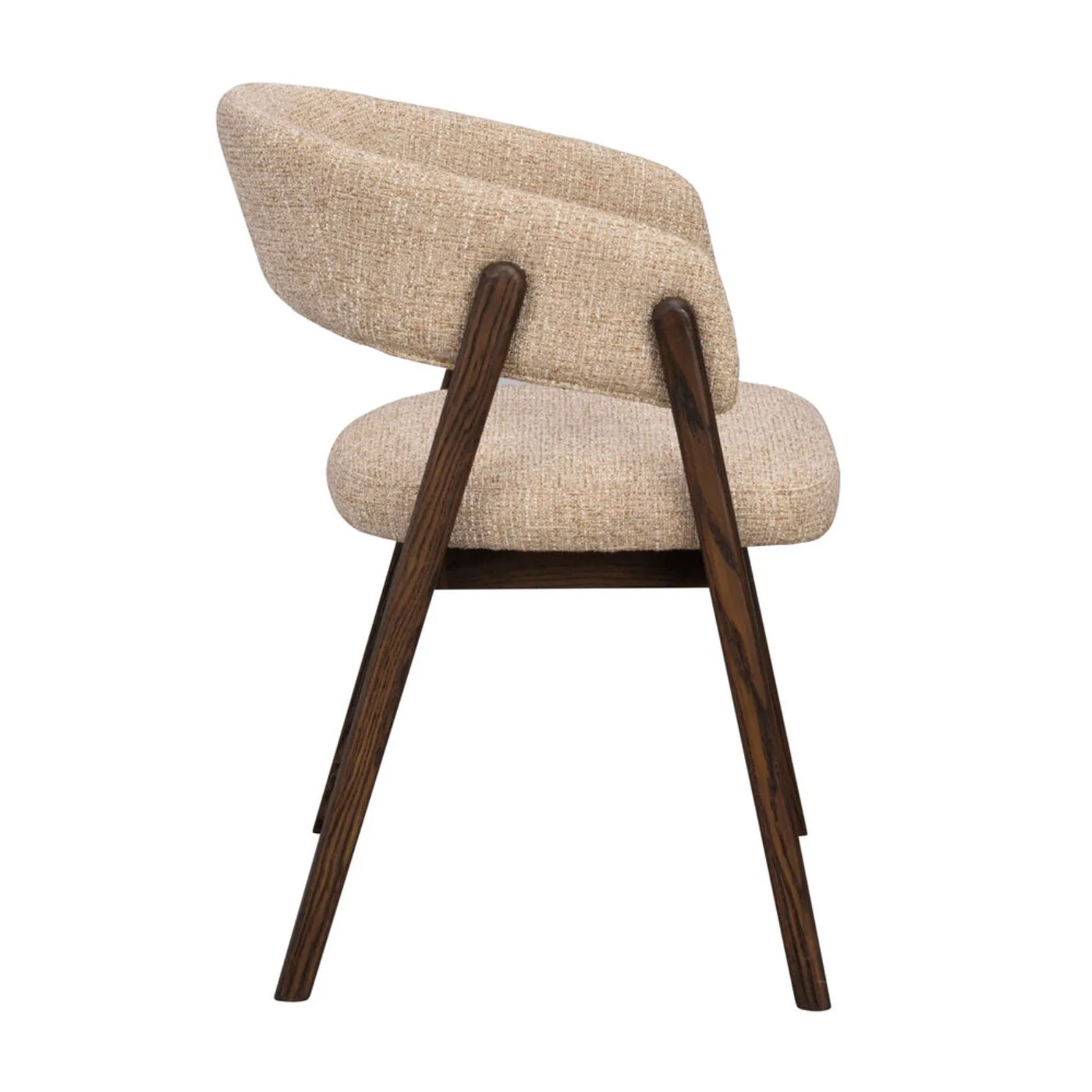 Barnaby-nojatuoli, tumma beige/ruskeat jalat - Image 3