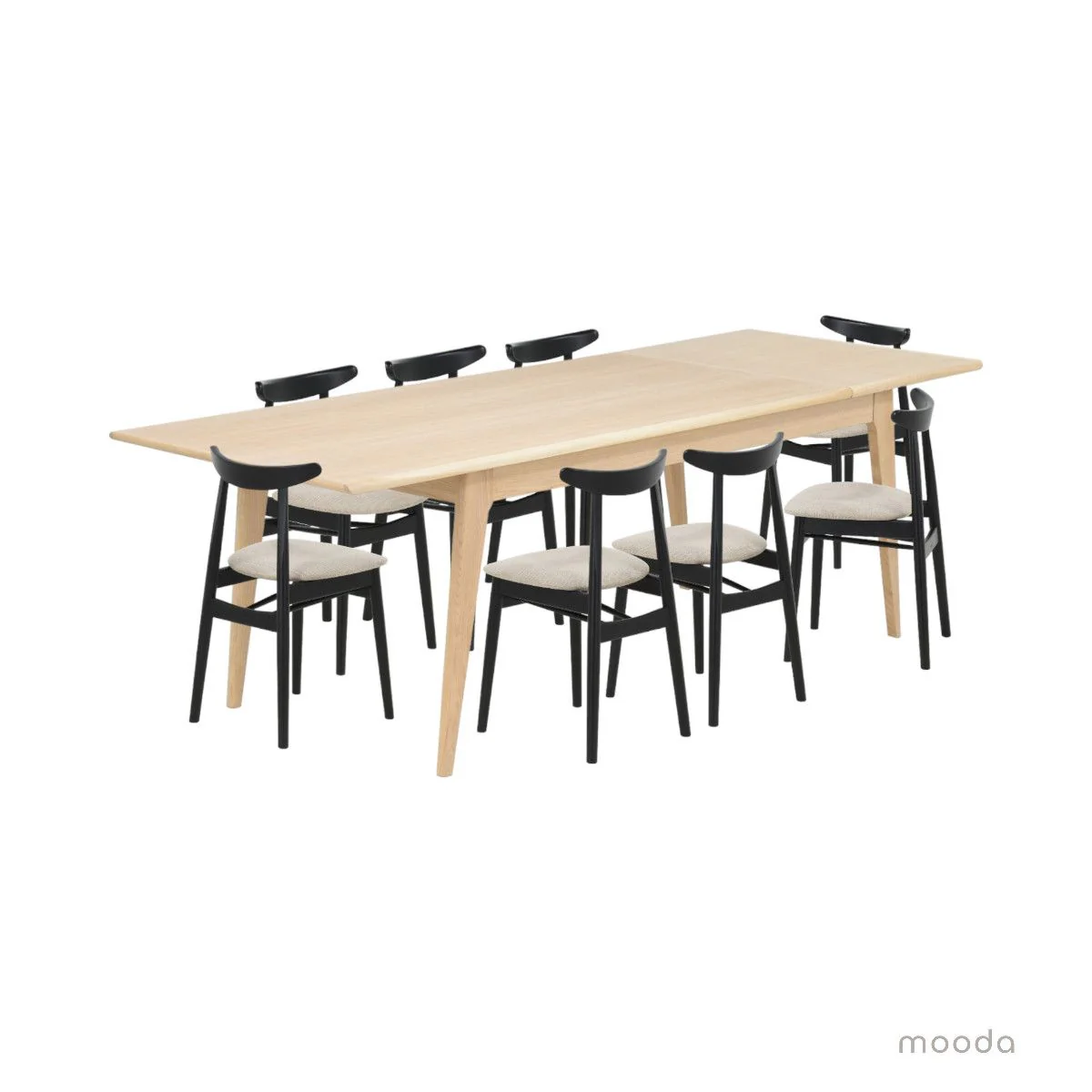 Lundegård jatkettava ruokapöytä 90x180/240 cm - Image 7