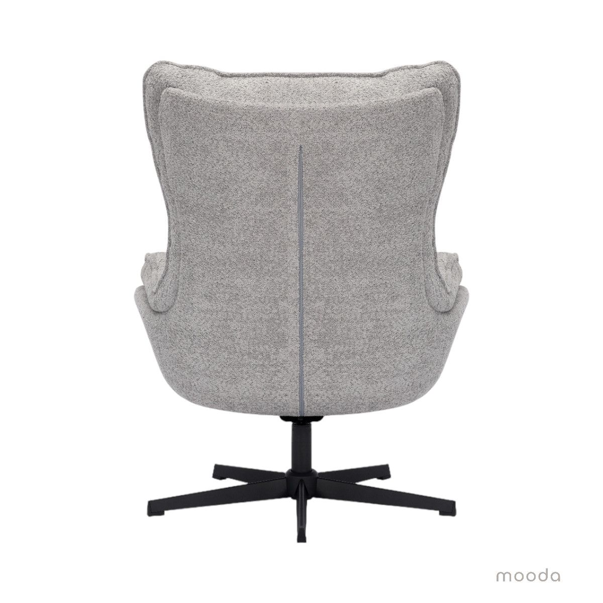 Viby pyörivä nojatuoli, harmaa - Image 5