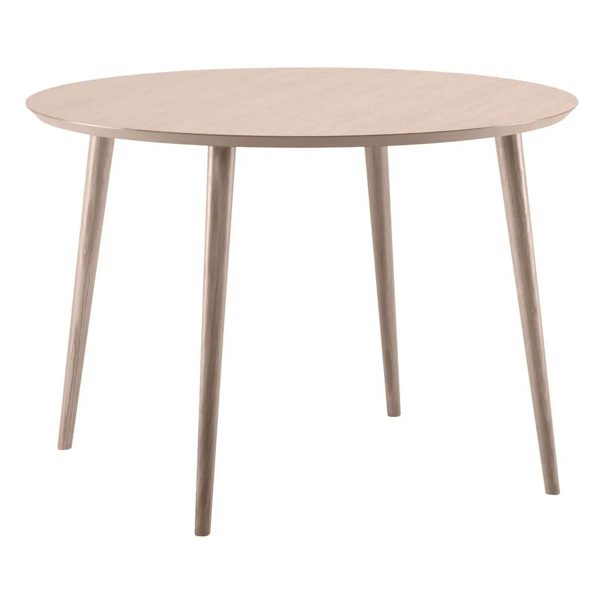Aino ruokapöytä Ø100 cm, tammi nordic