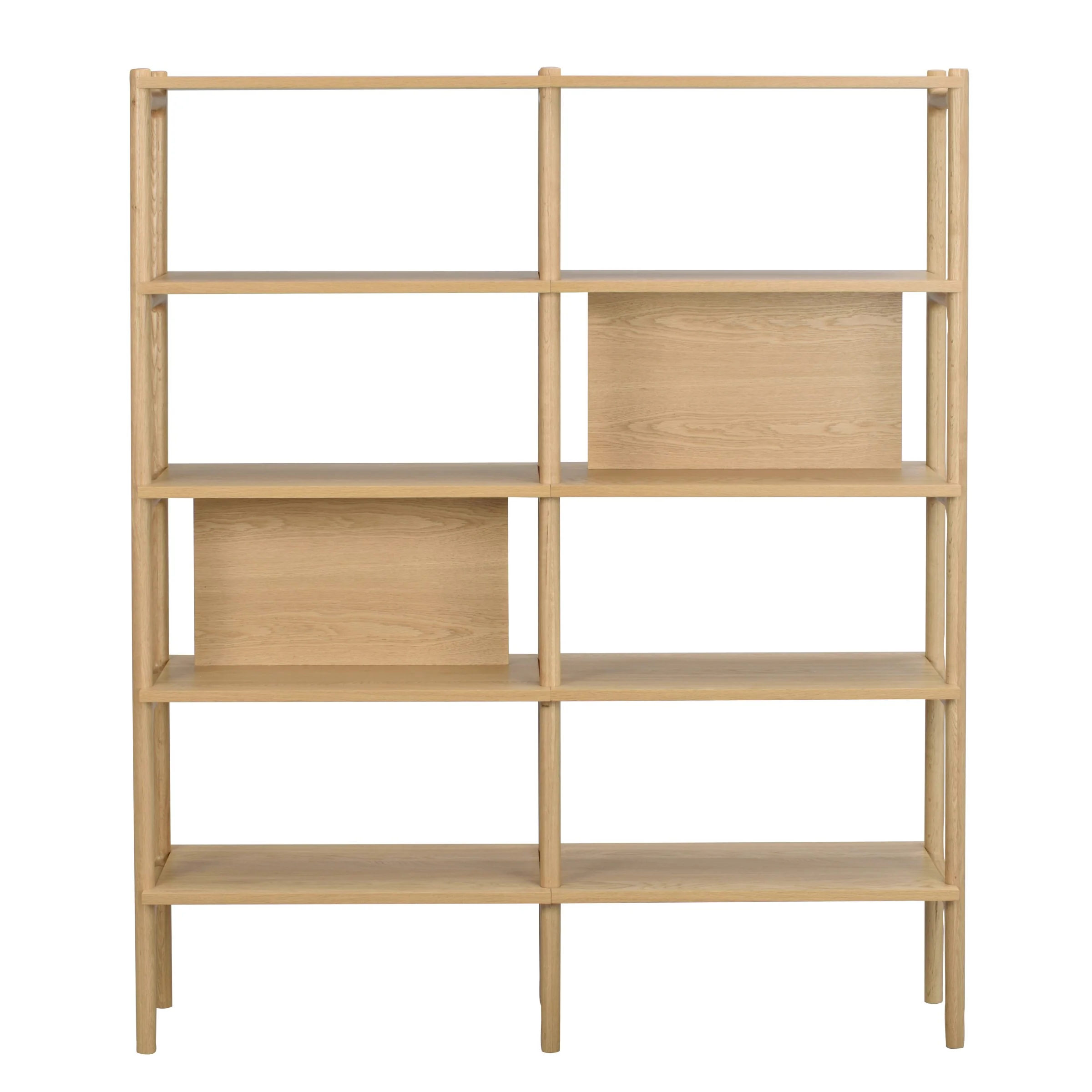 Holton Kirjahylly 140x166 cm tammi - Image 3