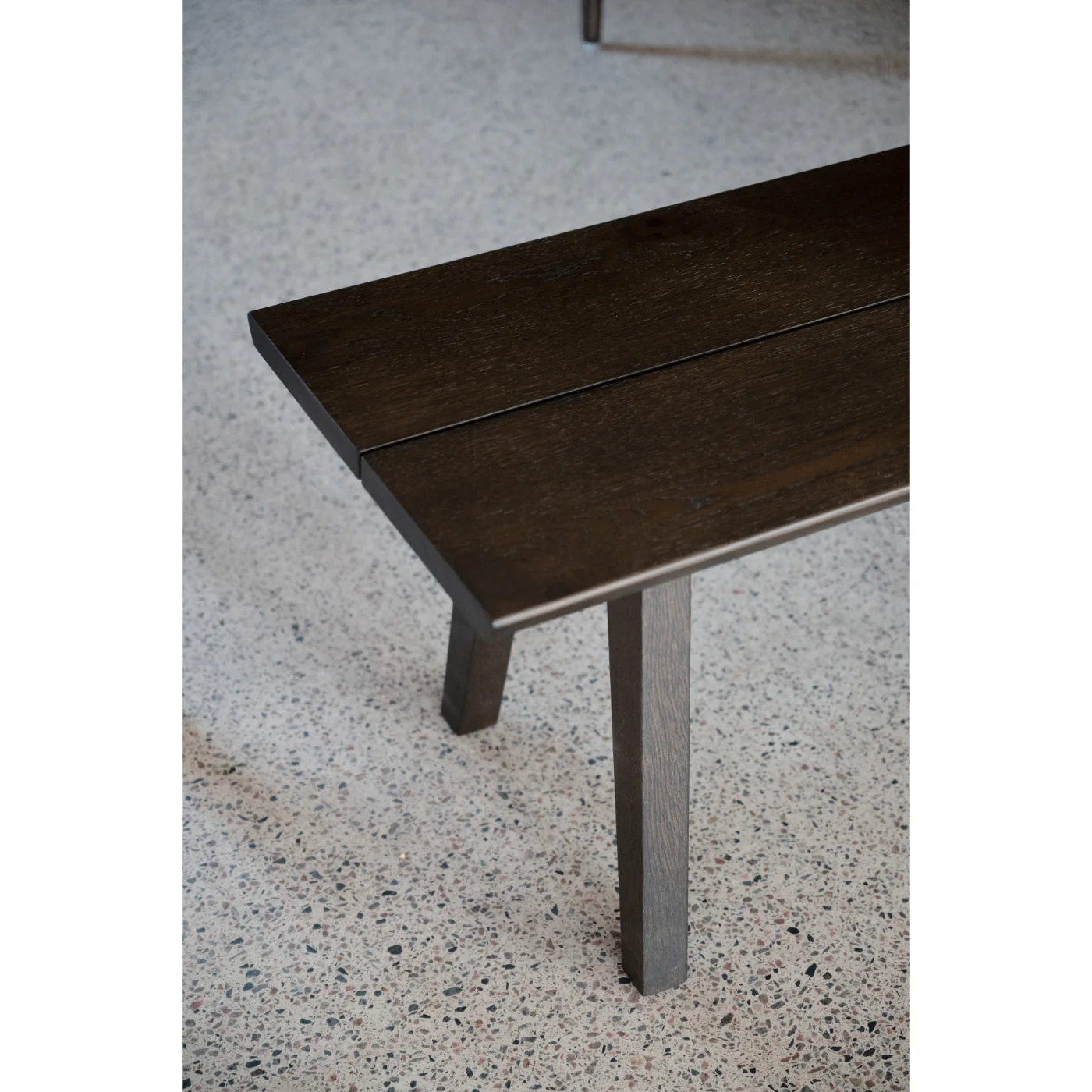 Melfort-istuinpenkki 144 cm, ruskea tammi - Image 4