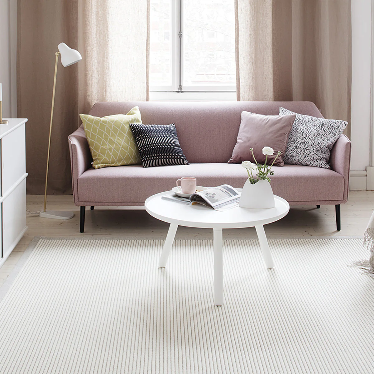 Tunturi villa-paperimatto pyöreä - Image 7